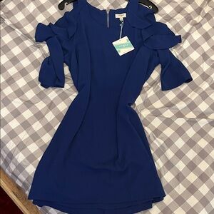 Umgee Royal Blue Mini Dress